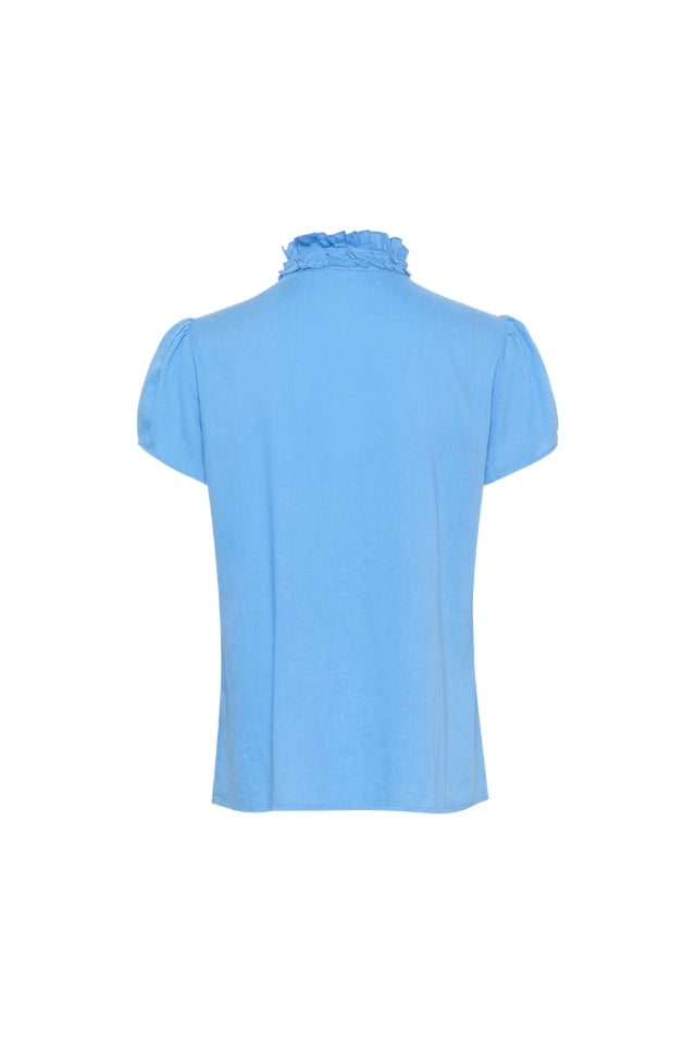 ElliSZ SS Shirt - Chambray Blue