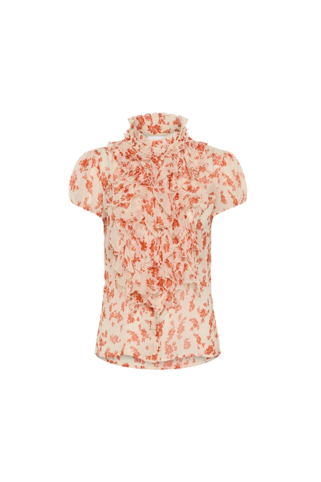 Lilja Short Sleeve Shirt - Seedpearl Valiant