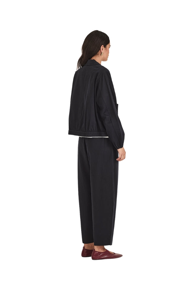 Camryn Bomber Jacket - French Navy