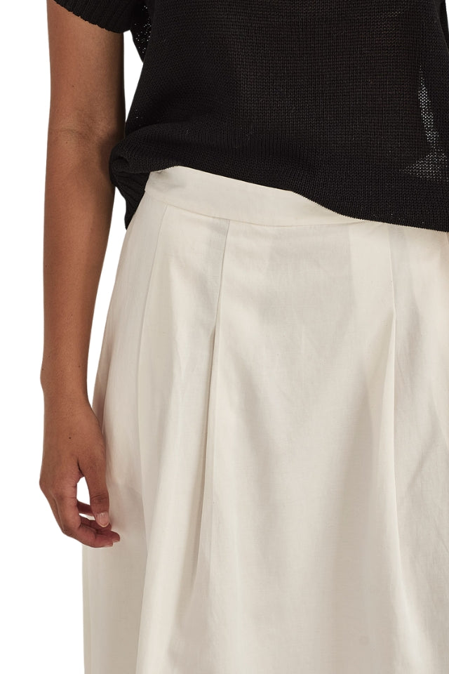 Devon Skirt - Chalk