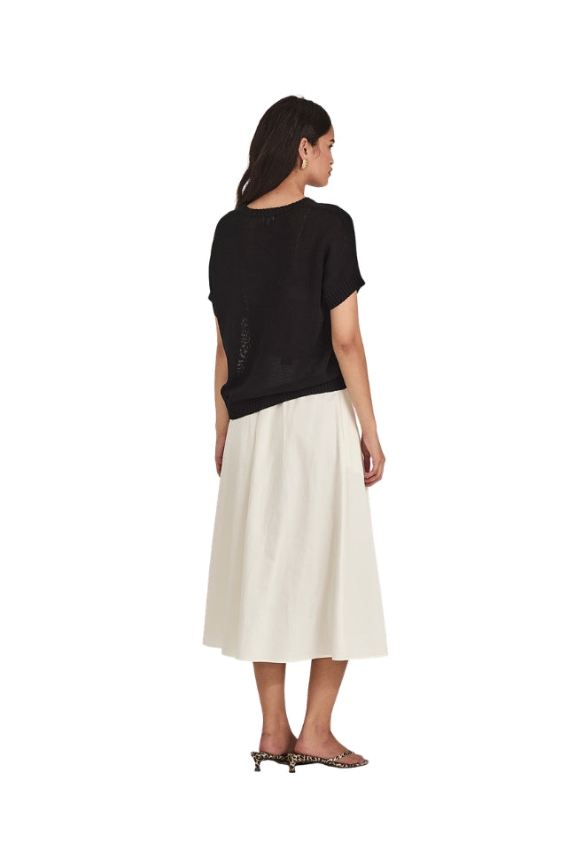 Devon Skirt - Chalk