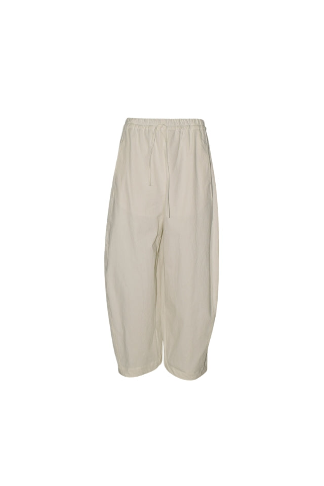 Harriet Barrel Pant - Ivory