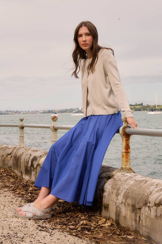 Kaiya Skirt - Electric Blue