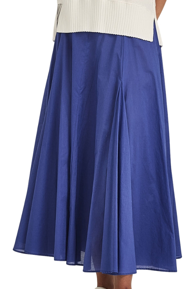 Kaiya Skirt - Electric Blue