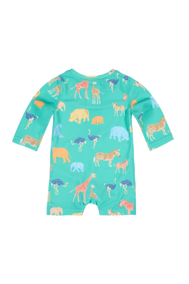 Splash Swim Onsie - Congo Seagrass