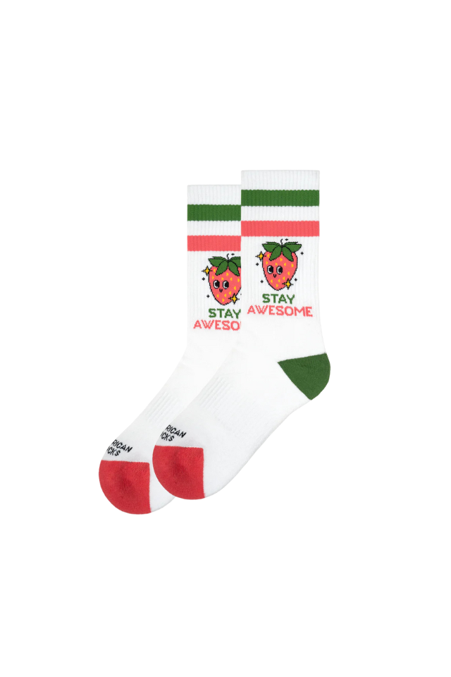 Mid High Sock - Stay Awesome