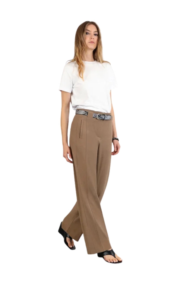 Side Detail Wide Leg Pant - Milo