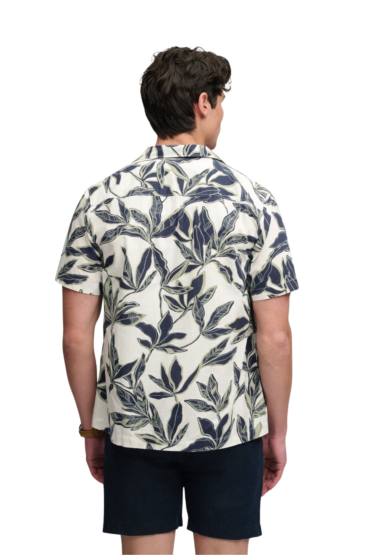 Cabana Poolside S/S Shirt - Banana Leaf Ecru