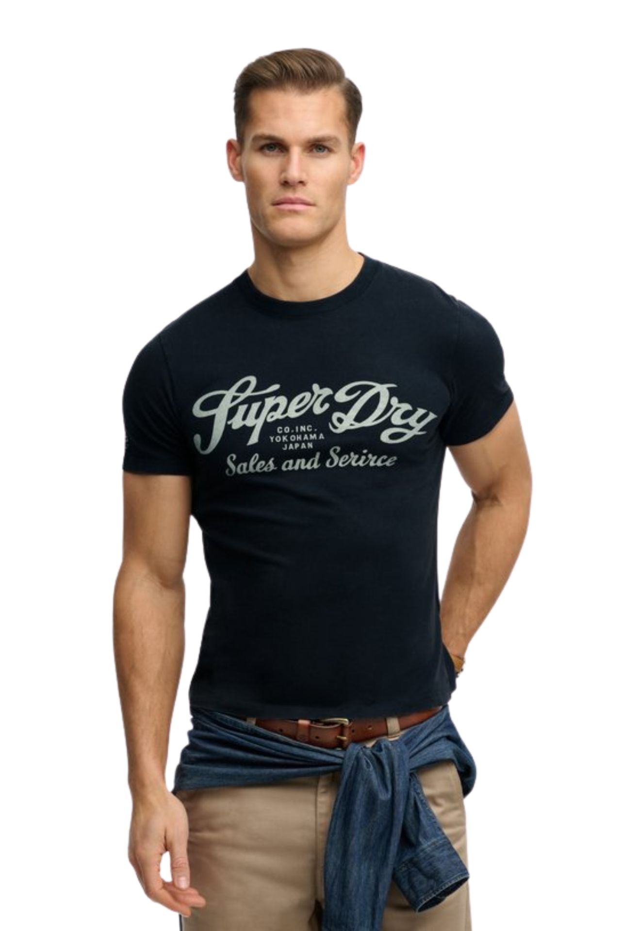 Industry Worker Relaxed Tee - Eclipse Navy