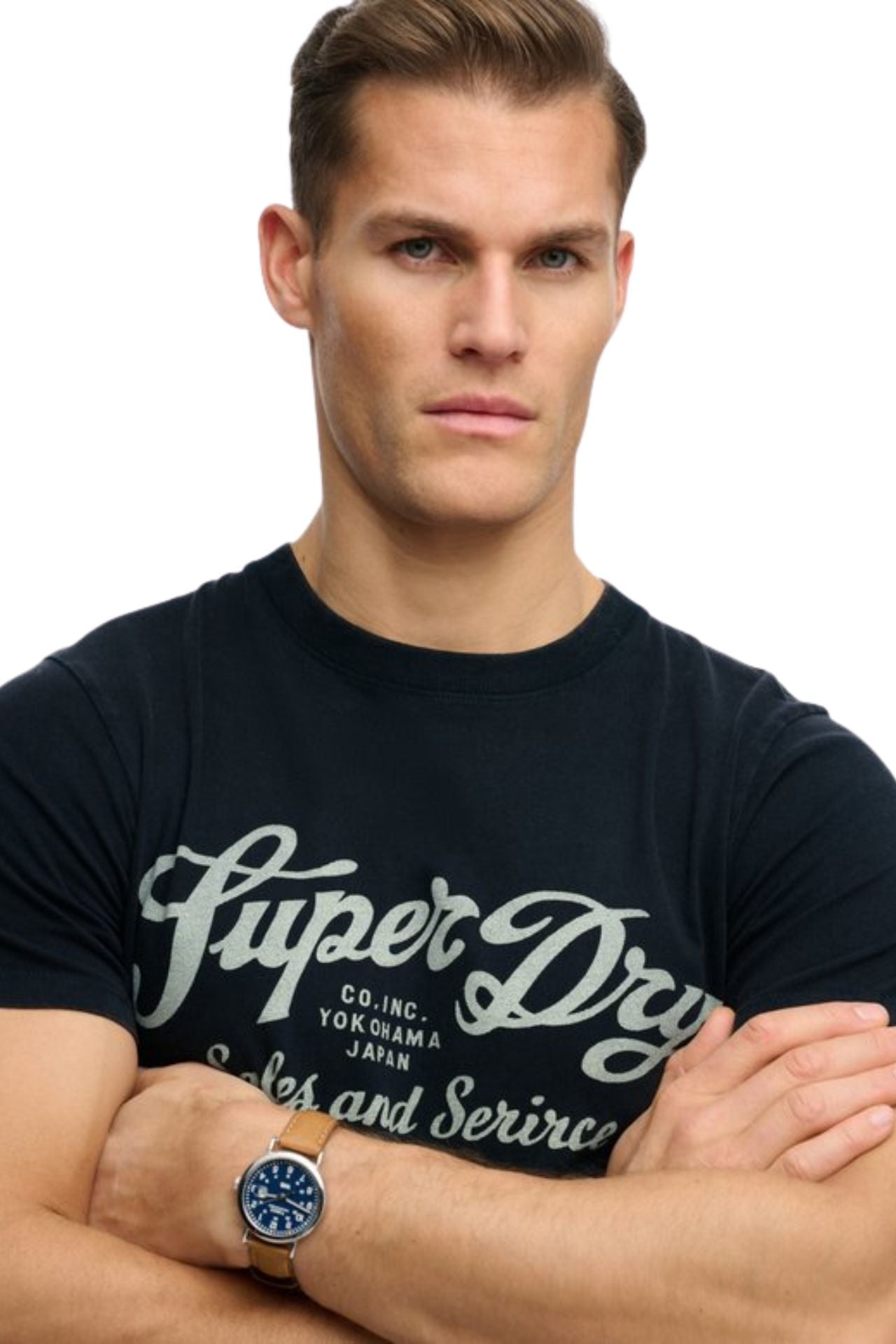 Industry Worker Relaxed Tee - Eclipse Navy