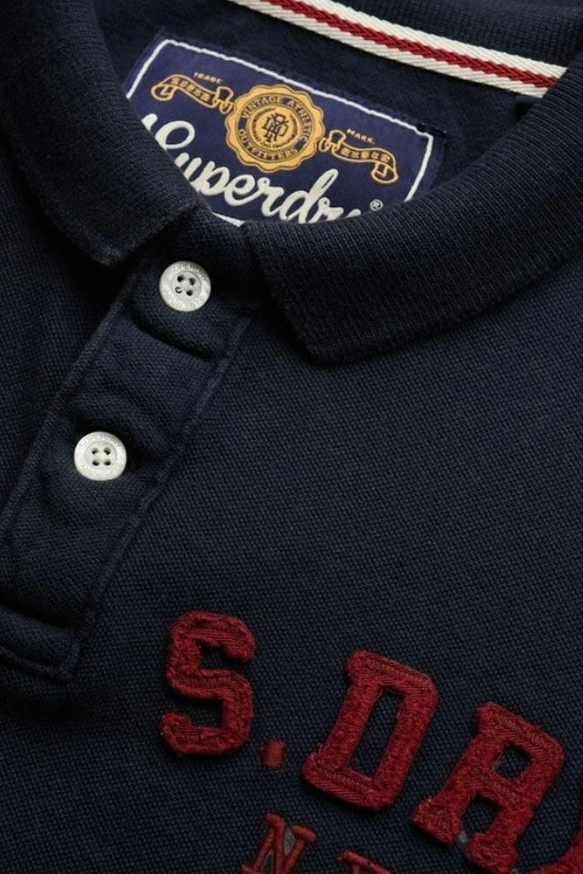 Vintage Athletic Polo - Eclipse Navy