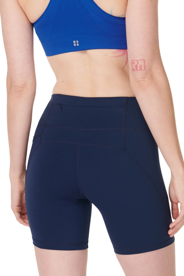 Power 6" Biker Shorts - Navy