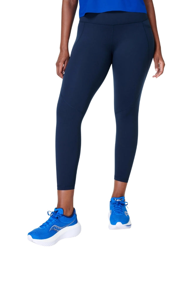Power 7/8 Workout Leggings - Navy