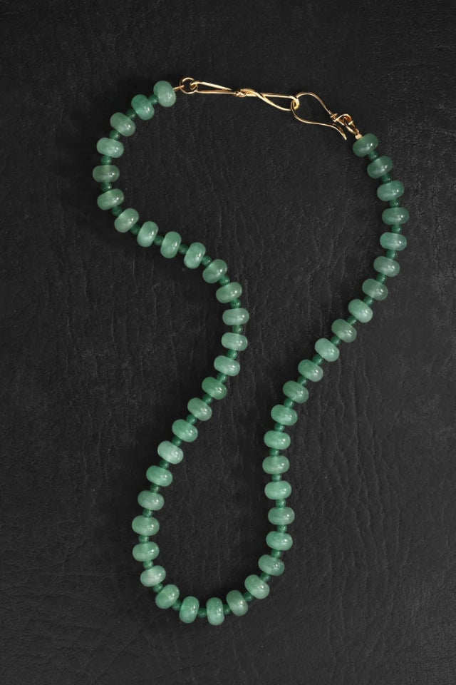 Ma Beaded Necklace - Gold Vermeil