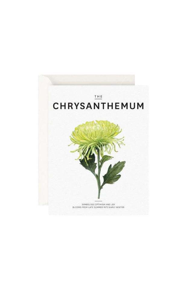 Card | The Chrysanthemum