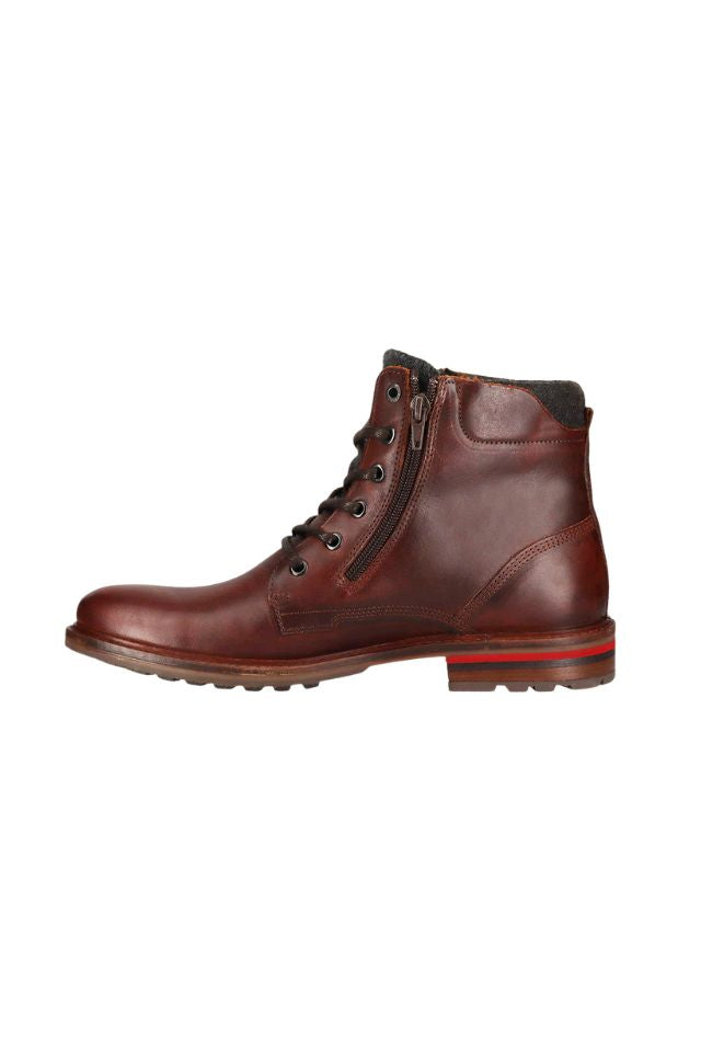 Woodland Lace Up Boots -Rust