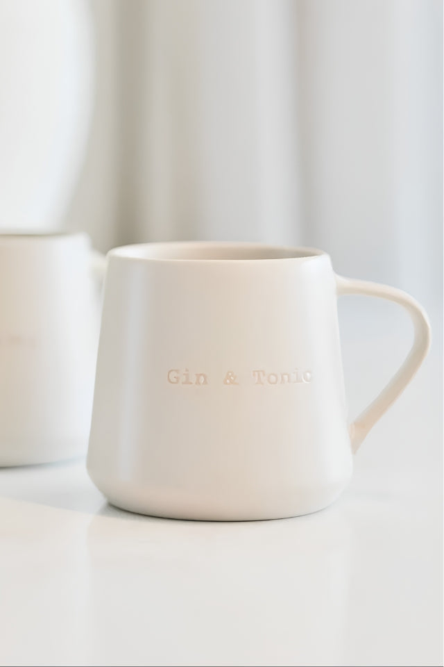 Gin & Tonic Mug - Natural