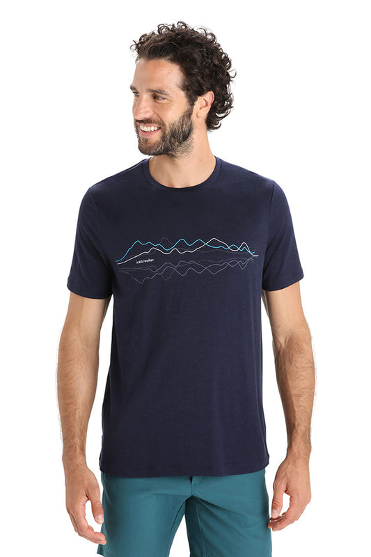 0A56N9004 Icebreaker Tech Lite II SS Tee Icebreaker Midnight Navy