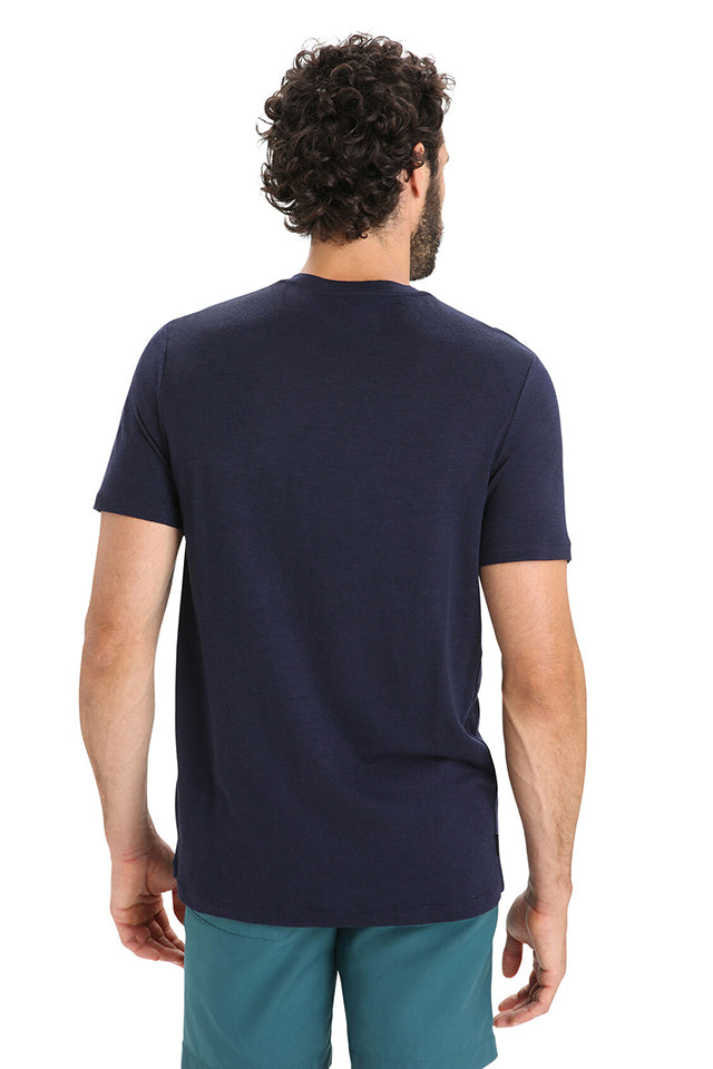 0A56N9004 Icebreaker Tech Lite II SS Tee Icebreaker Midnight Navy