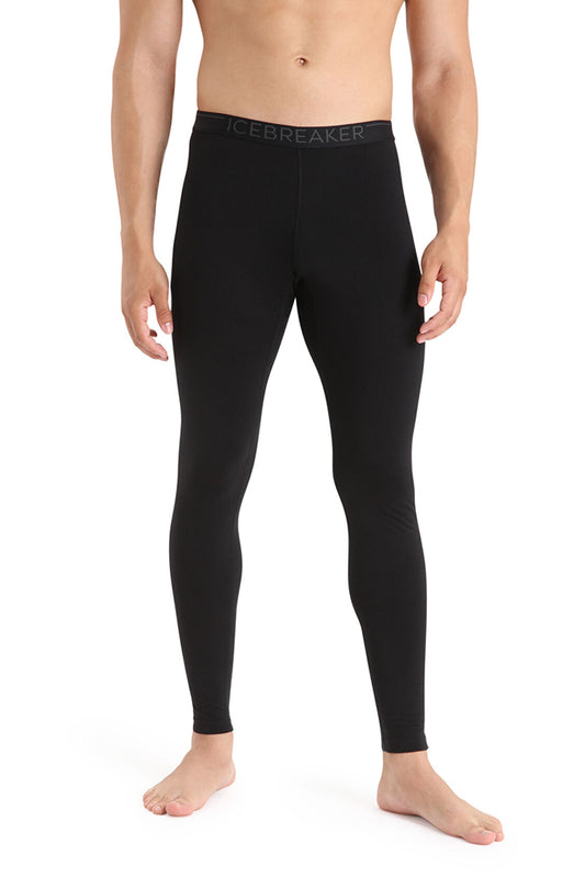 104369001 Icebreaker Men's 200 Oasis Leggings Black