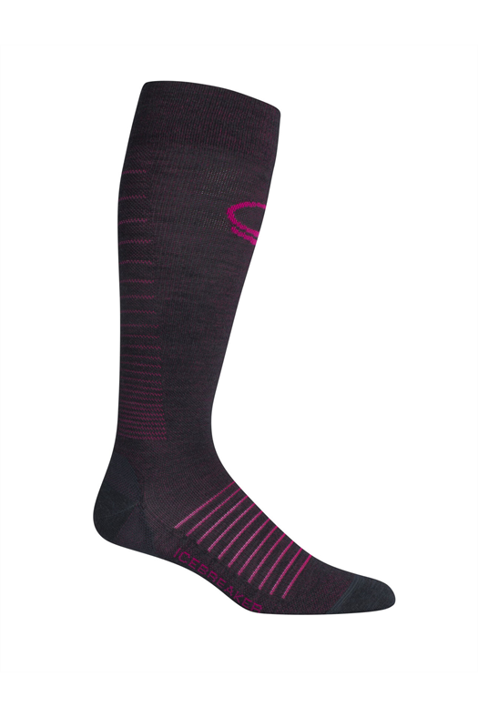 Ice Breaker NZ Womens ski Compression OTC Sock