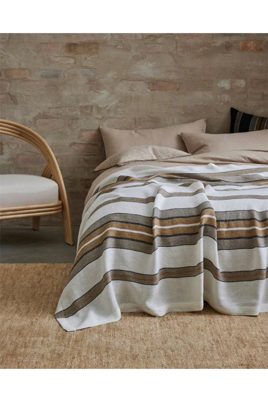 16548 Weave Franco Throw Amber