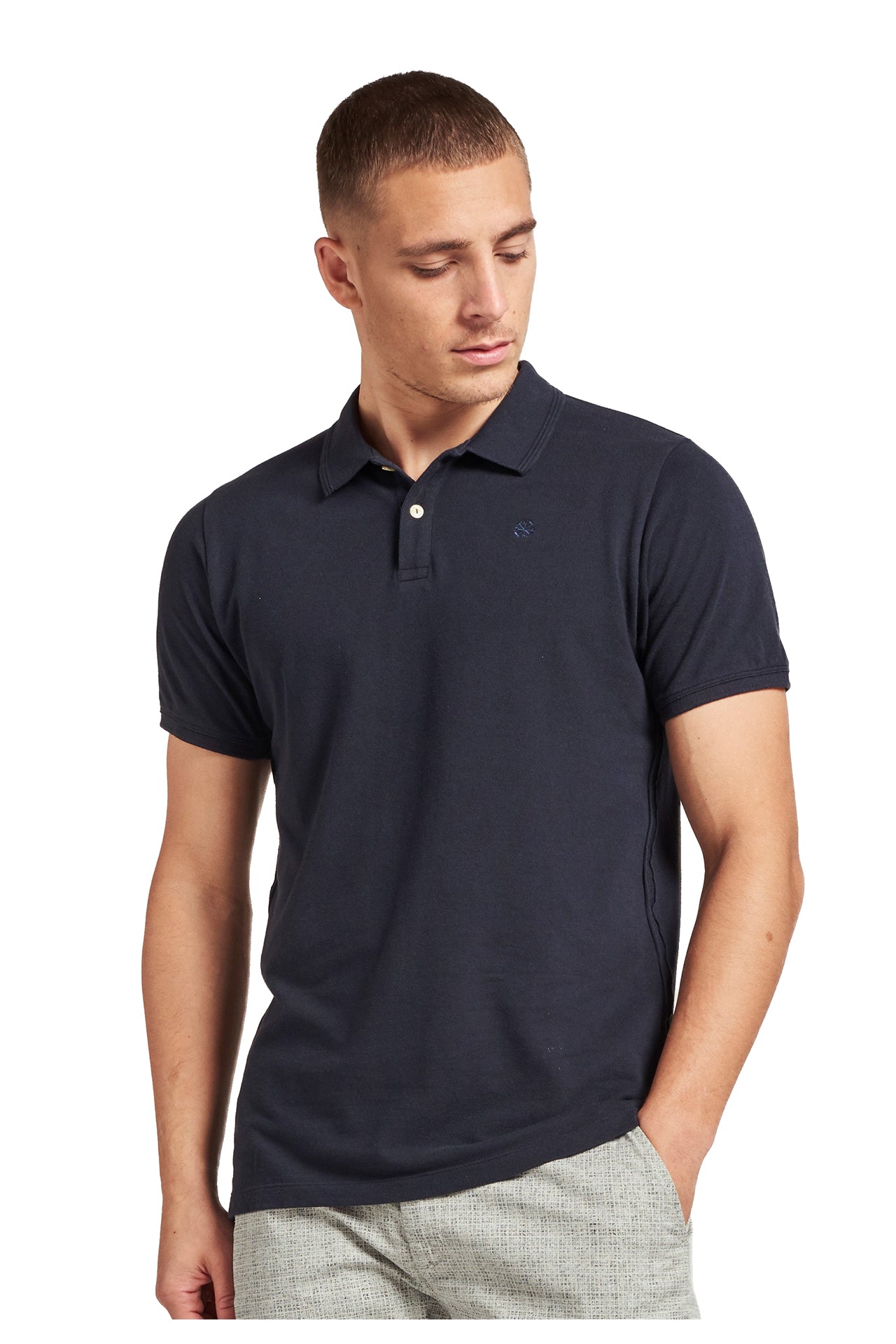 Dstrezzed The Bowie Polo Navy