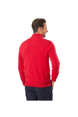 21025 Gazman Cotton Stretch Half Zip Sweater Red
