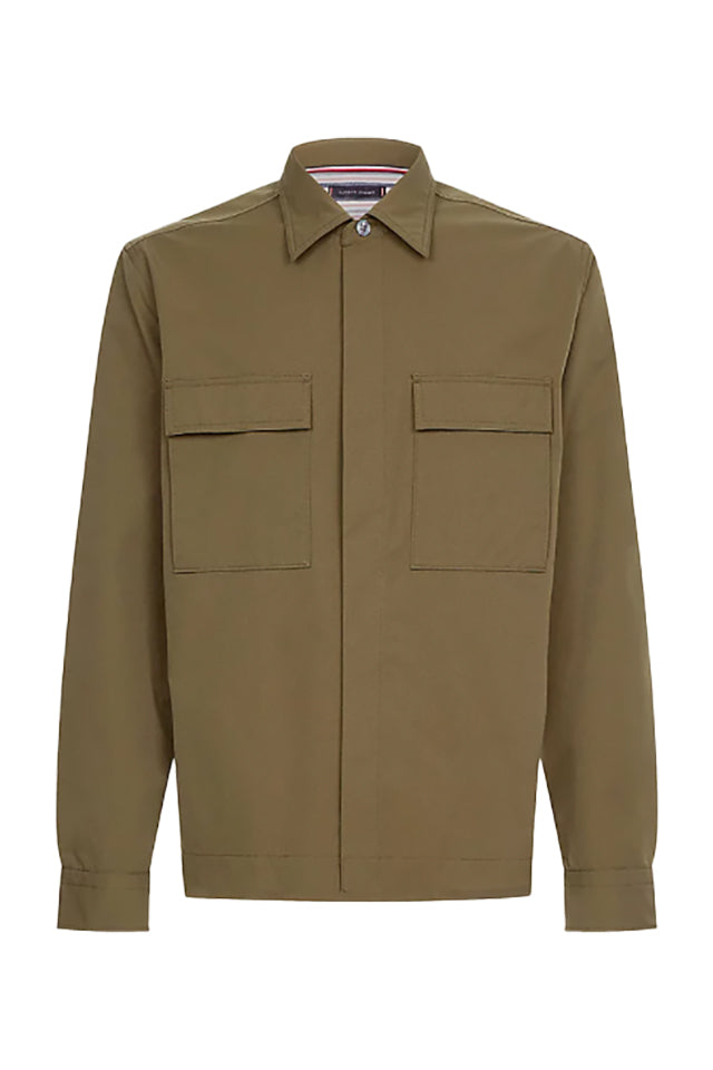 21658 Tommy Hilfiger Utility Overshirt Army Green