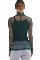 2978 Taylor Fitted Translucent Tunic Alpine