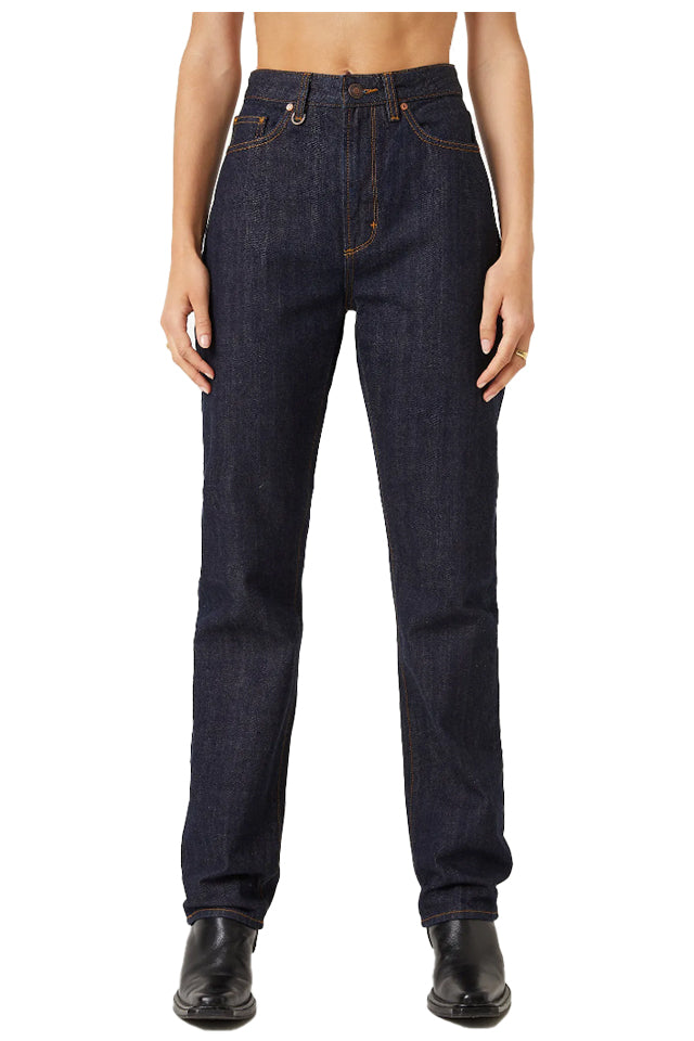 39093 Neuw Nico Straight Jean Rinse Selvedge 