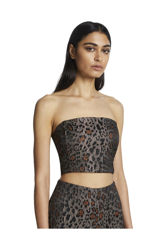 Ksubi Three AM Top Leopard Print 