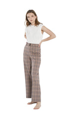 Thrills Bonnie Suiting Pant Brown 