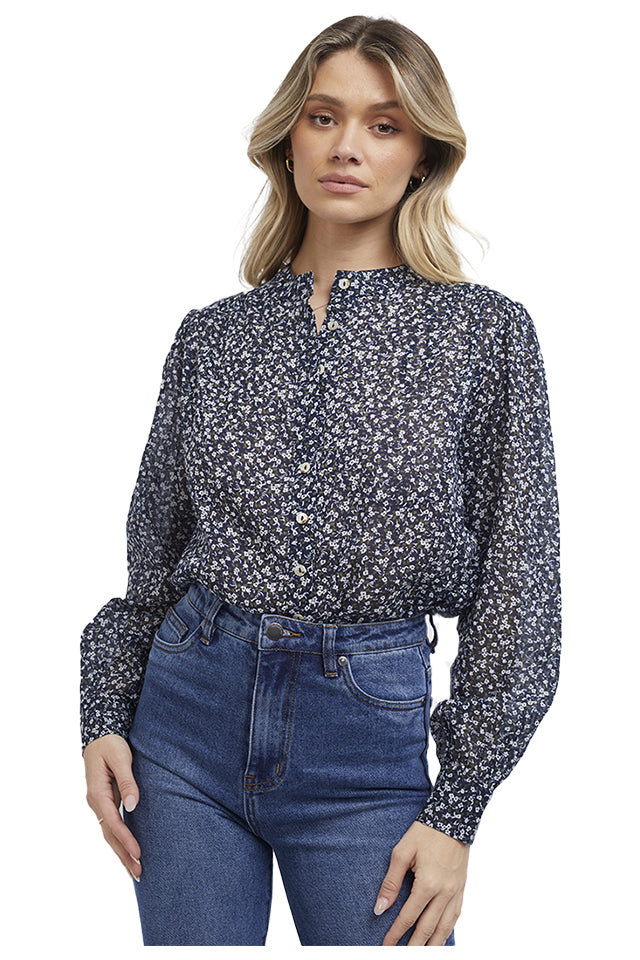 6416064 All About Eve Lulu Floral Shirt Print 