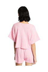All about Eve womens pink zimi top