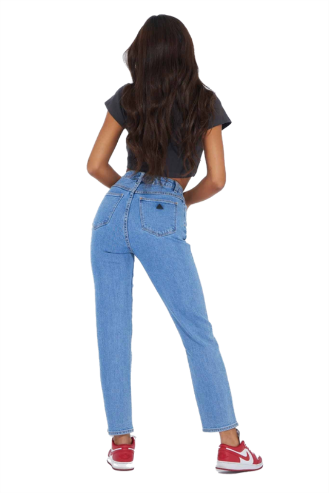 Women's A-Brand '94 High Slim Light Blue Denim Jeans in Colour Georgia