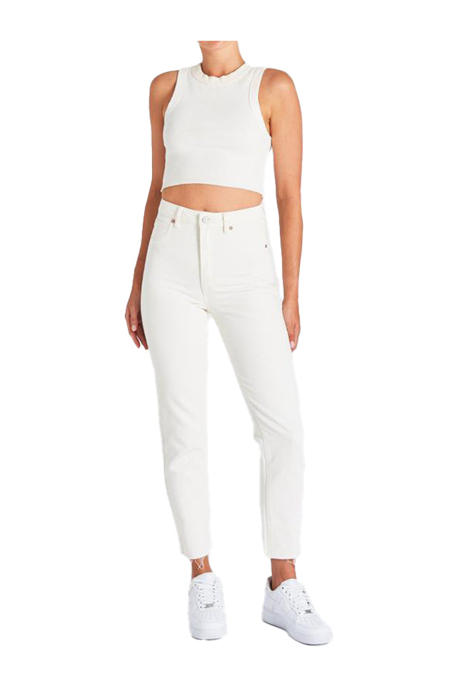 Women's A Brand 94 High Slim Jean in White Fade