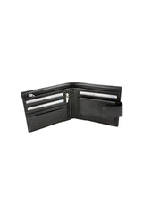 7289-1 Baron Leathergoods Leather Wallet Black 
