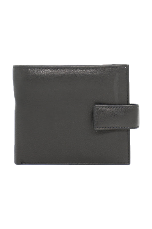 7289-1 Baron Leathergoods Leather Wallet Black 