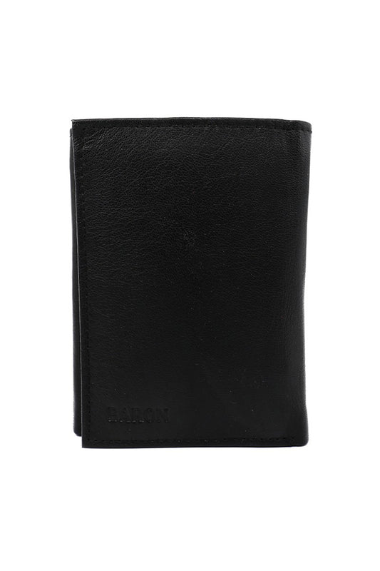 Baron leathergoods rfid wallet balck