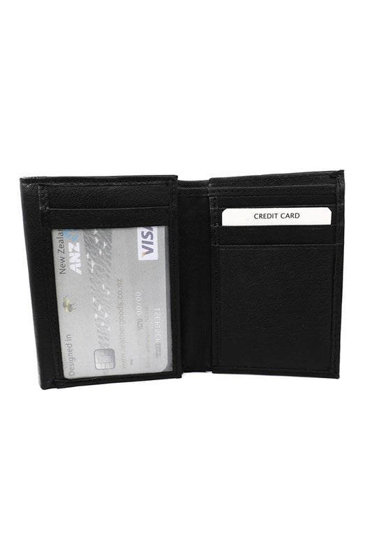 Baron leathergoods rfid wallet balck