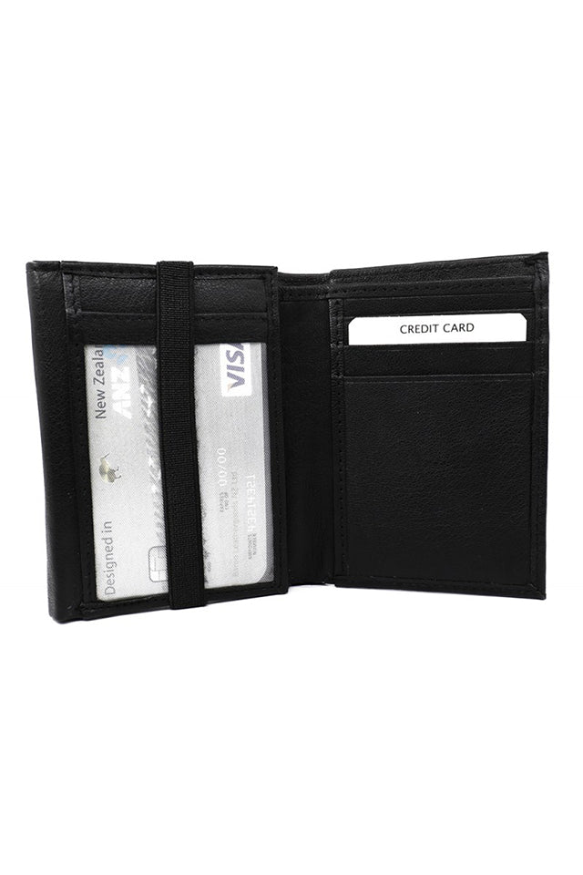 Baron leathergoods rfid wallet balck