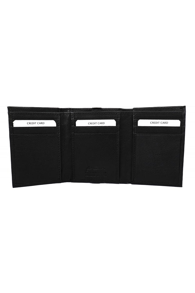 Baron leathergoods rfid wallet balck