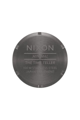 Nixon Time Teller Watch Gunmetal Spruce Brass