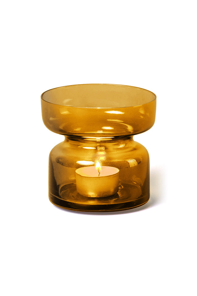 AERYLIVING Copenhagen Candle Holder Amber