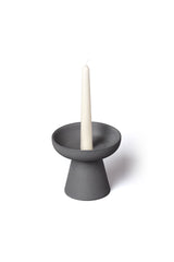 AERYLIVING Porchini Candle Holder Medium Charcoal