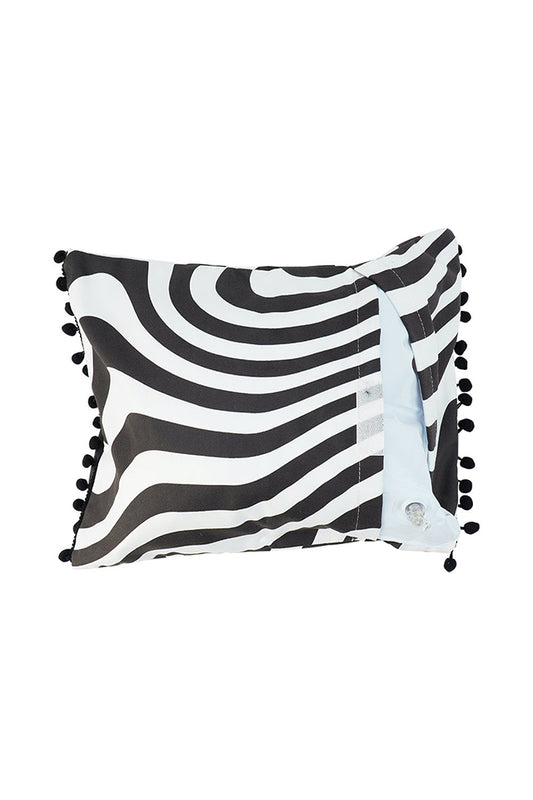 AT15 Maytime Inflatable Beach Pillow Hypnotic Swirls 