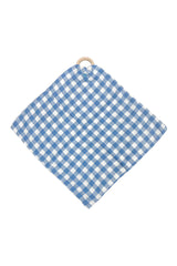 AT22MSBL Maytime Muslin Gingham Security Blanket