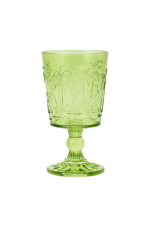 AT48GPG Maytime Palm Goblet Green