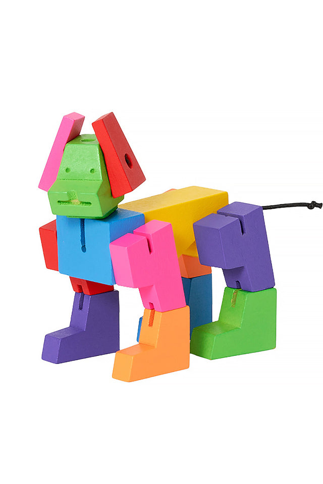 AW-DWM2 Areaware Small Cubebot Milo Natural